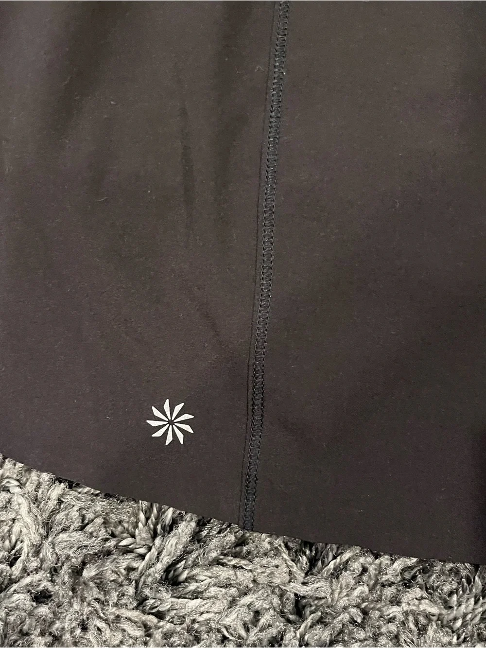 🌸ATHLETA RUN WITH IT BLACK SKORT 16IN SIZE XL🌸